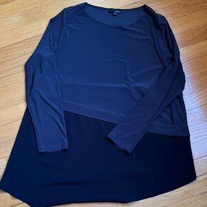 Sun Kim Women's Black Long Sleeve Top